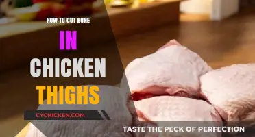 Mastering the Art of Cutting Bones in Chicken Thighs