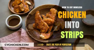 Mastering the Art of Cutting Boneless Chicken into Perfect Strips