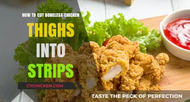 Easy Guide: Cutting Boneless Chicken Thighs into Perfect Strips