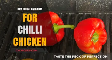 Mastering Capsicum Cutting Techniques for Perfect Chilli Chicken Preparation