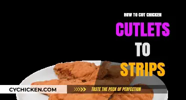 Mastering the Art of Cutting Chicken Cutlets into Perfect Strips