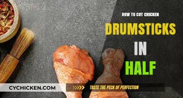 Mastering the Art of Cutting Chicken Drumsticks in Half Effortlessly