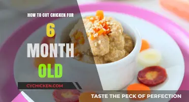 Introducing Chicken: Cutting Techniques for Six-Month-Olds