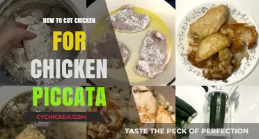 Mastering Chicken Piccata: Perfect Cutting Techniques for Tender Results