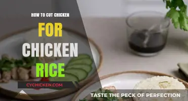 Perfect Chicken Rice: Mastering the Art of Cutting Chicken