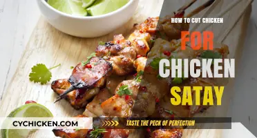 Perfect Chicken Satay: Expert Tips for Cutting Chicken Like a Pro