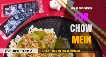 Mastering Chicken Cutting Techniques for Perfect Chow Mein at Home