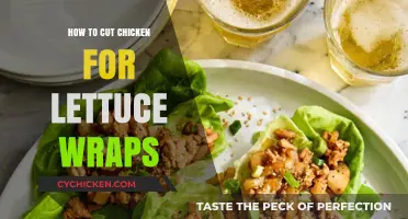 Perfectly Prepped Poultry: Mastering Chicken Cuts for Lettuce Wraps