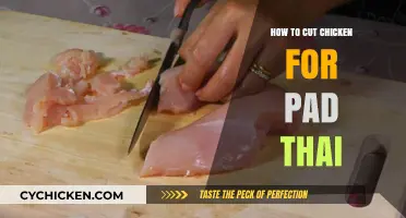 Perfect Pad Thai Chicken: Easy Cutting Techniques for Tender Bites