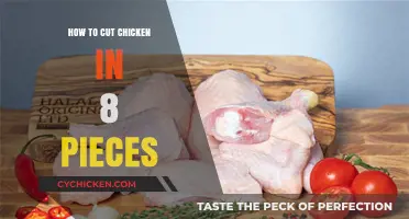 Mastering the Art of Cutting Chicken into Perfect 8-Piece Portions