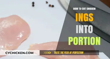 Mastering Chicken Portioning: Easy Steps to Perfectly Cut Chicken Breasts