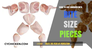 Cutting Chicken: Simple Steps for Bite-Sized Pieces