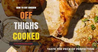 Mastering the Art of Cutting Cooked Chicken Thighs Effortlessly