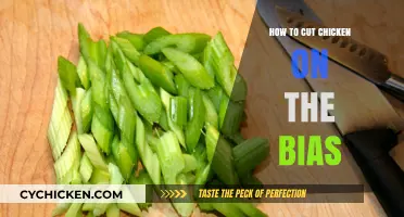 Mastering Bias Cuts: How to Slice Chicken Perfectly Every Time