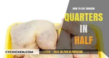 Mastering the Art of Cutting Chicken Quarters in Half Easily