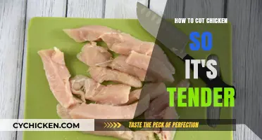 Knife Skills: Cutting Chicken for Tender Results