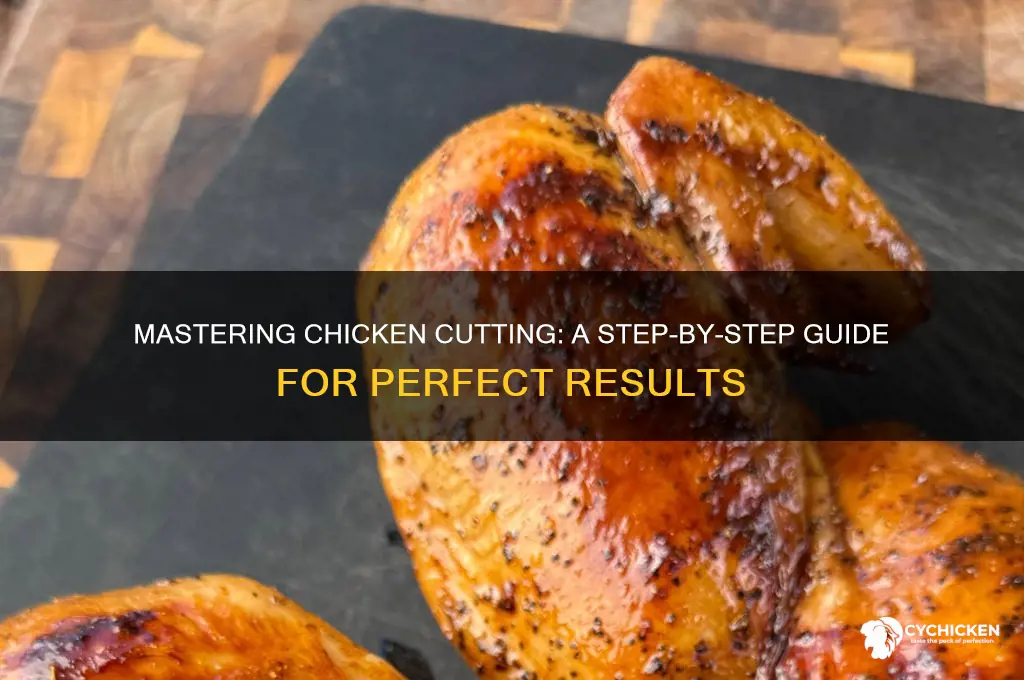 how to cut chicken step by step