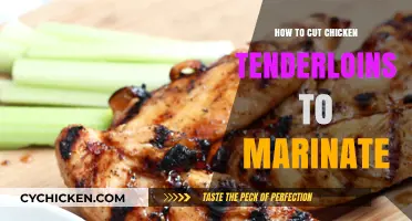 Perfectly Prepped: Mastering the Art of Cutting Chicken Tenderloins for Marinating