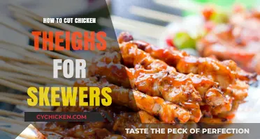 Master Skewering: Perfectly Cut Chicken Thighs for Grilling Success