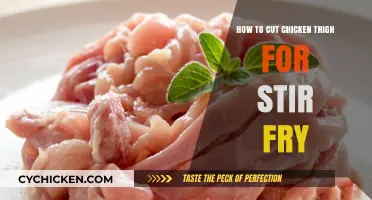 Mastering Stir-Fry: Perfectly Cutting Chicken Thighs for Quick Cooking