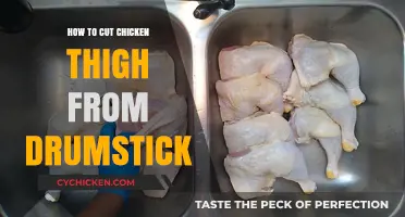 Mastering the Art of Separating Chicken Thighs from Drumsticks Easily