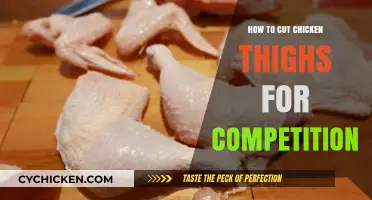 Mastering Chicken Thigh Cuts: Tips for BBQ Competition Success