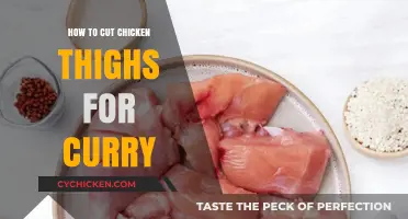 Mastering Curry Prep: Perfectly Cutting Chicken Thighs for Flavorful Dishes