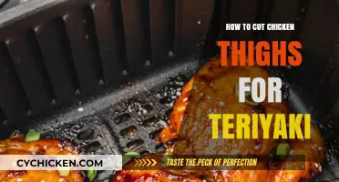 Mastering Teriyaki: Perfectly Cutting Chicken Thighs for Flavorful Results