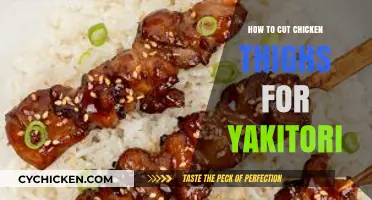 Perfect Yakitori Chicken Thighs: Easy Cutting Techniques for Delicious Skewers