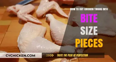 Mastering Bite-Sized Chicken Thighs: Easy Cutting Techniques for Perfect Pieces