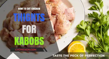 Perfect Chicken Thigh Kabobs: Easy Cutting Tips for Juicy Skewers