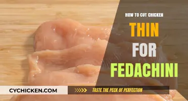 Mastering Thin Chicken Slices for Perfect Fedachini: A Step-by-Step Guide