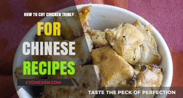 Slice Chicken Like a Pro for Chinese Recipes