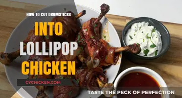 Mastering Lollipop Chicken: Easy Drumstick Cutting Technique Revealed