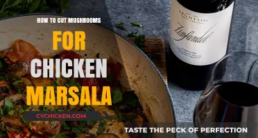 Perfectly Sliced Mushrooms: Mastering the Cut for Chicken Marsala