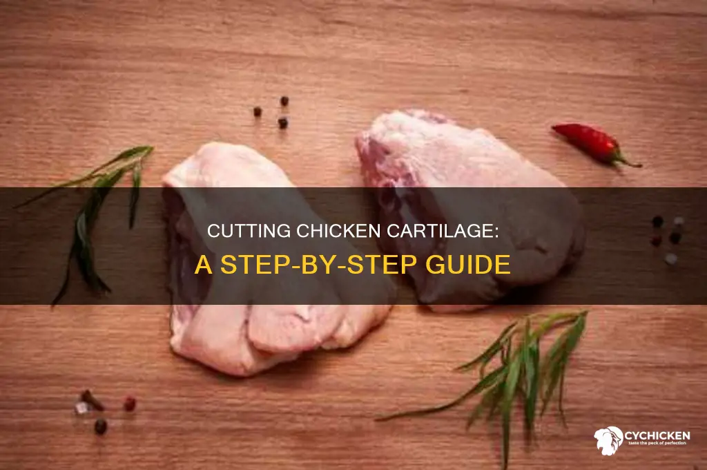 how to cut out the cartilage in chicken
