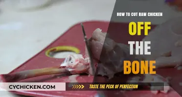 Cutting Raw Chicken Off the Bone: A Step-by-Step Guide