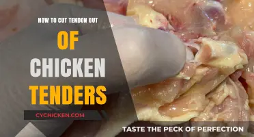 The Perfect Chicken Tender: Removing Tendon, Maximizing Taste