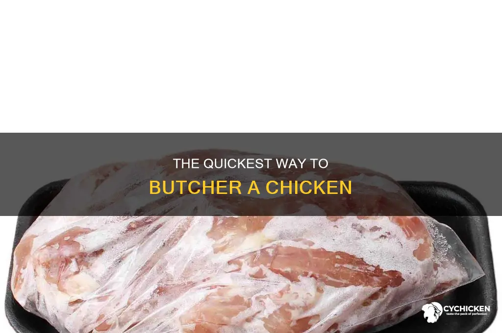 how to cut the neck off a chicken