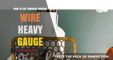 Cutting Heavy-Gauge Chicken Wire: Effective Techniques