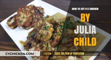 Carving Chicken, Julia Child-Style