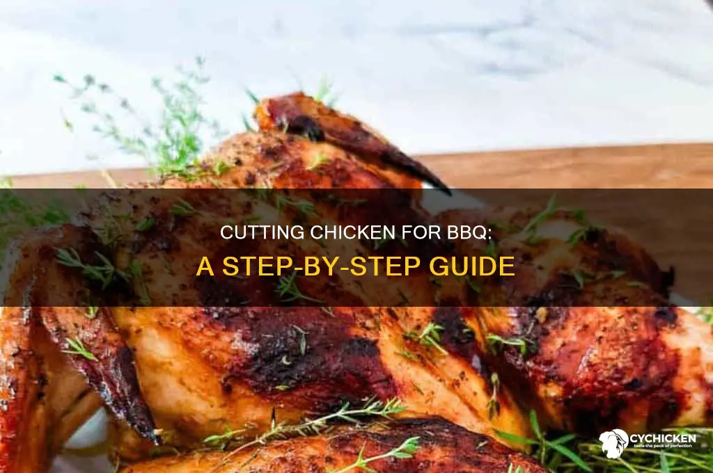how to cut up a chicken for bbq
