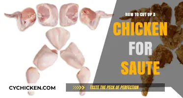 Cutting Chicken for Sauté: A Step-by-Step Guide