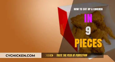 Cutting Chicken: A 9-Piece Guide