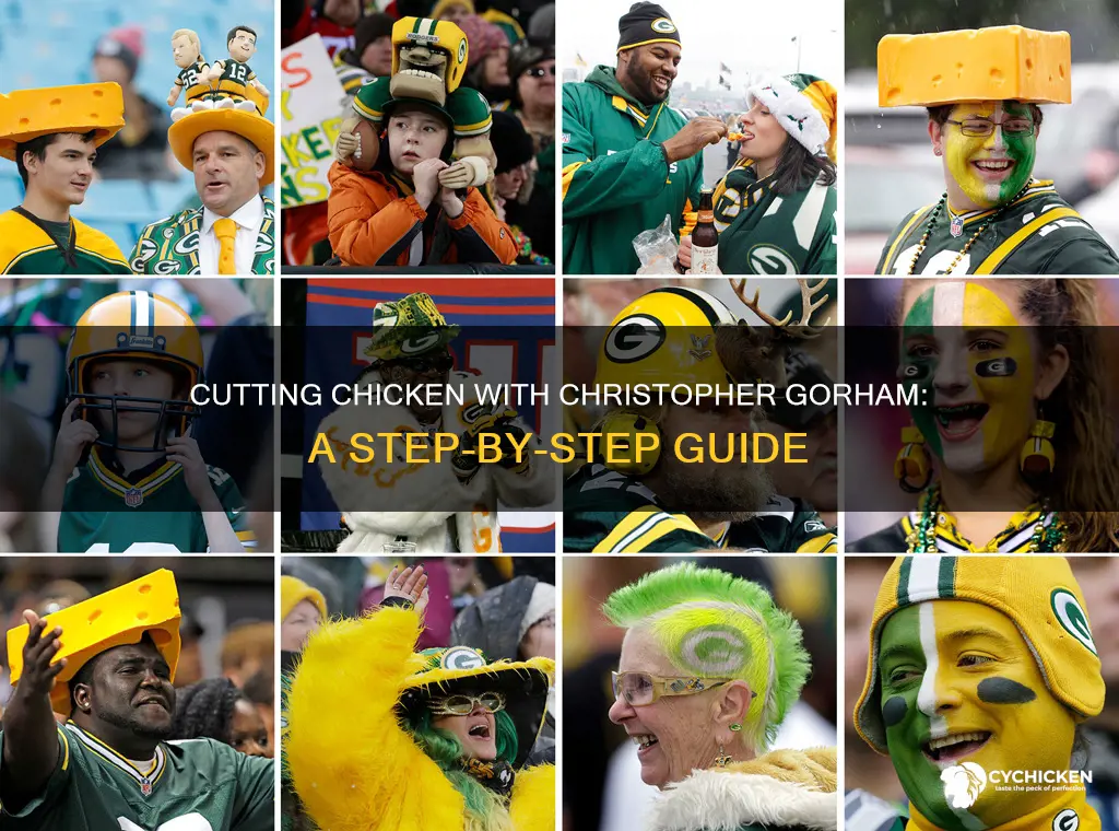 how to cut up a chicken with christopher gorham