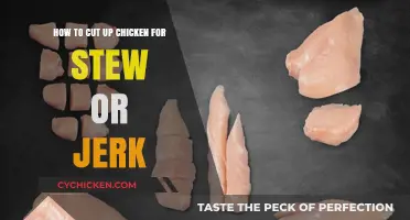 Cutting Chicken for Stew or Jerk: Best Techniques