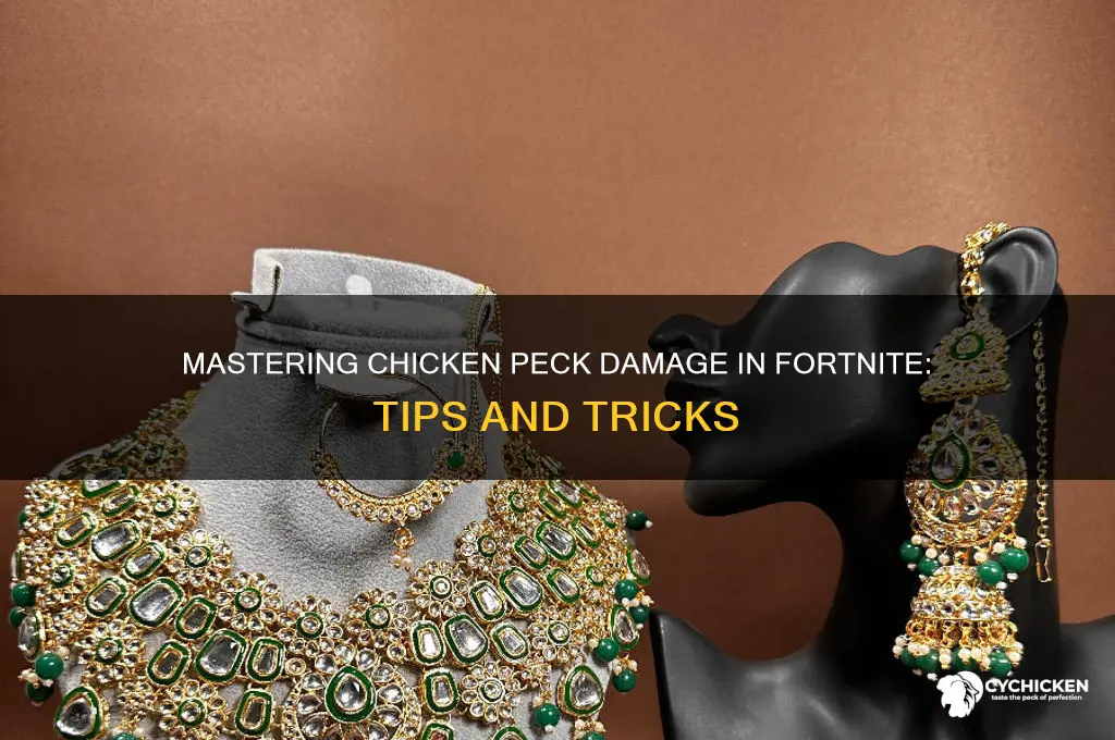 how to damage with chicken peck fortnite