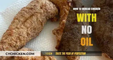 Healthy Cooking: How to Bread Chicken Without Using Oil