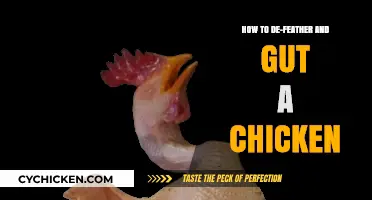 De-feathering and Gutting a Chicken: A Step-by-Step Guide