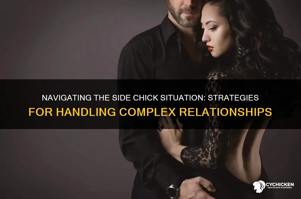 how to deal with a side chick